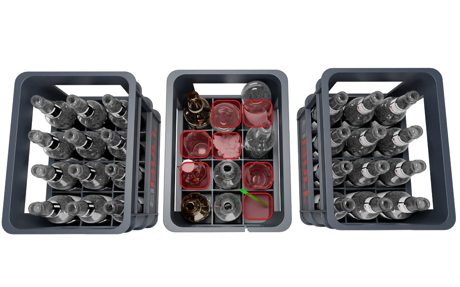 PACKVISION LG Returnable Container Inspection - Einsatzbereich